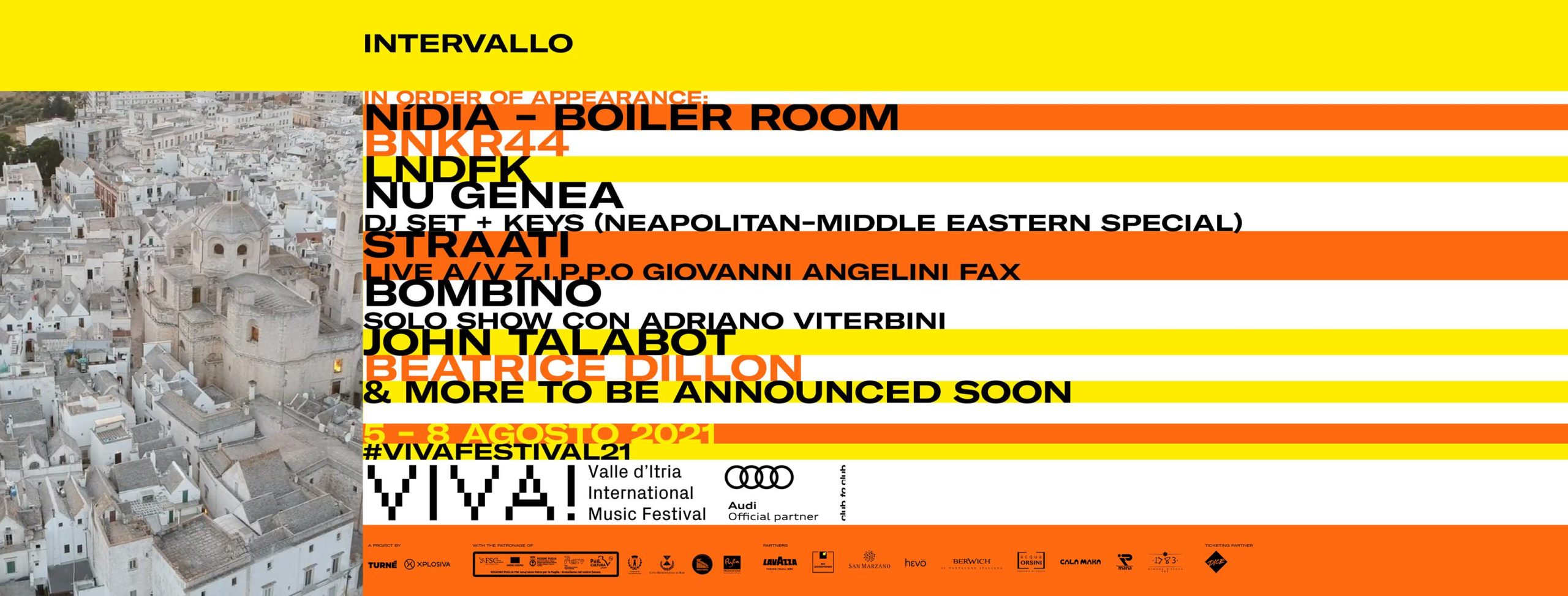 Intervallo! Beatrice Dillon, Nídia, John Talabot a VIVA! Festival