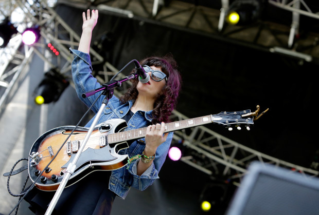 SAN FRANCISCO, CA - AUGUST 07:  Singer/songwriter Natalie Prass performs at the Sutro Stage during day 1 of the 2015 Outside Lands Music And Arts Festival at Golden Gate Park on August 7, 2015 in San Francisco, California.  (Photo by FilmMagic/FilmMagic)