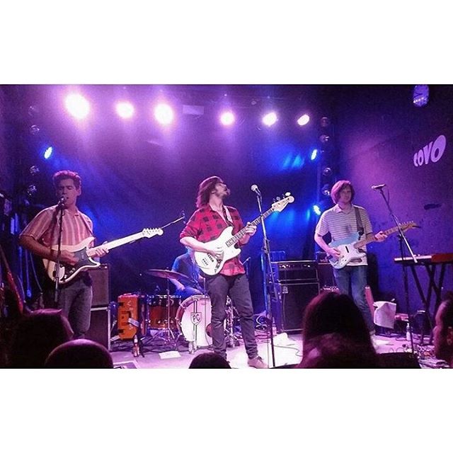 Parquet Courts sold out yesterday at Covo Club!  pic by @zagoz