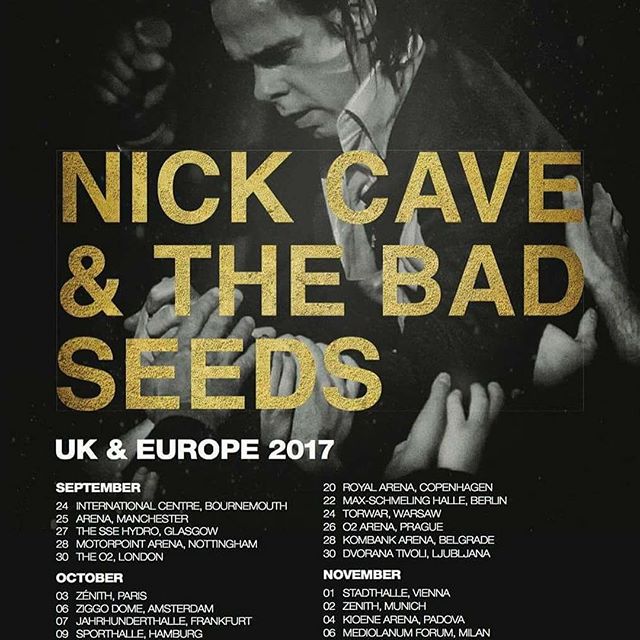 #NickCave is coming back to #Italy!