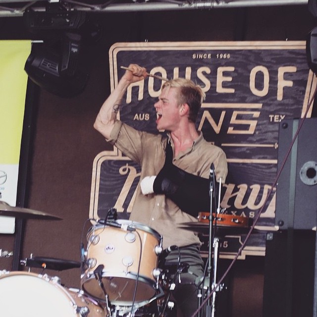 Mike from #VietCong is a total #hero.  #regram via @whatthekids