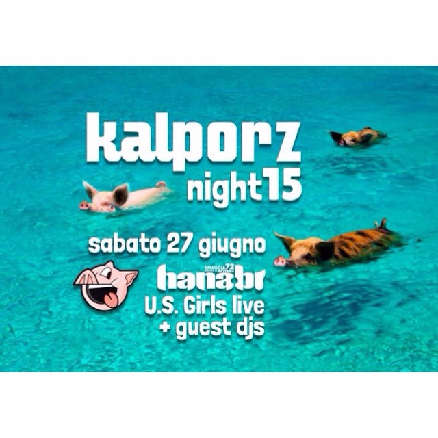 Just a wee #reminder of our #kalporznight15 at #hanabi on the 27th of June! Come #play with us on the beach! 🏼