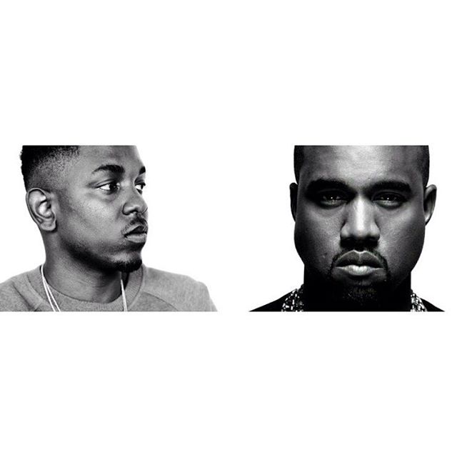 #KanyeWest + #KendrickLamar = #NoMorePartiesInLA 🏼