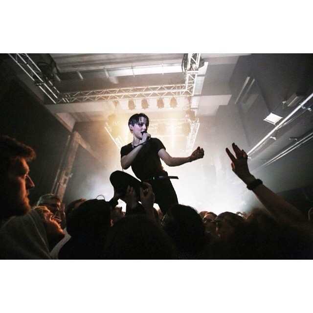 #Savages live at #TheArtSchool in #Glasgow last night! 🏼