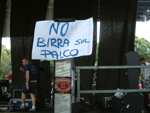 no-birra-sul-palco