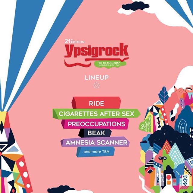 #Ypsigrock !! first names announced !!