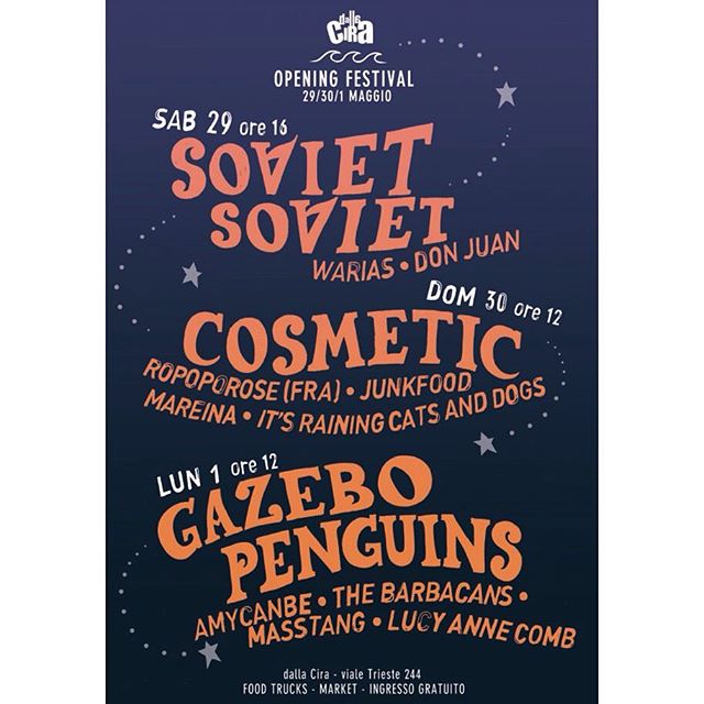 #LaCira #lineup is #out! #goodstuff #italiansdoitbetter