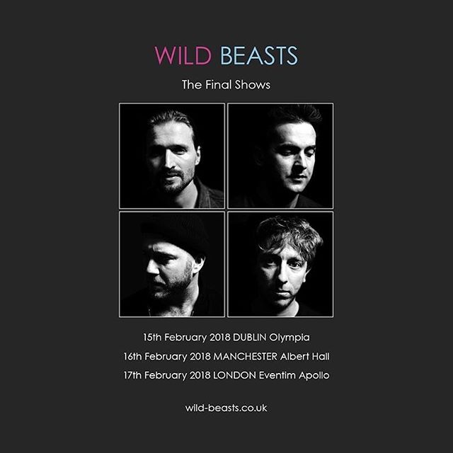 Wild Beasts' final shows...