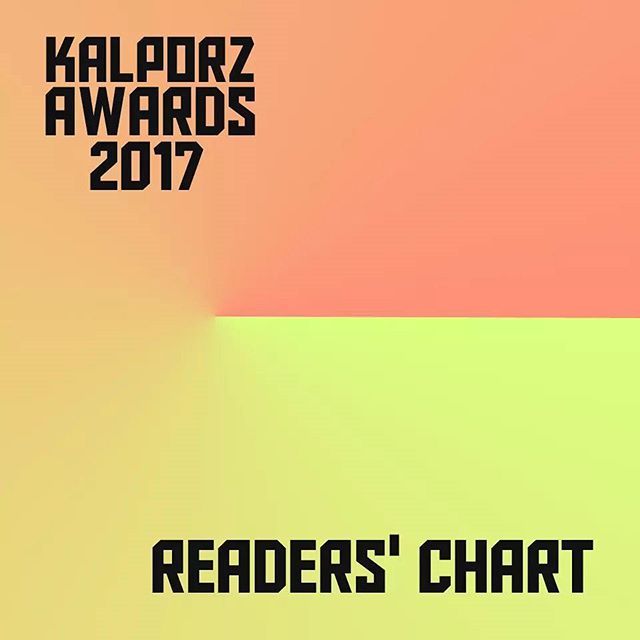 #KalporzAwards2017 Readers' chart