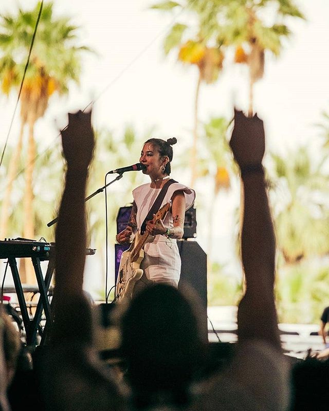 #japanesebreakfast playing yesterday at #coachella