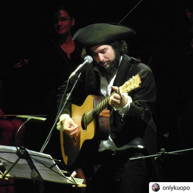#VinicioCapossela yesterday night at #Vittoriale