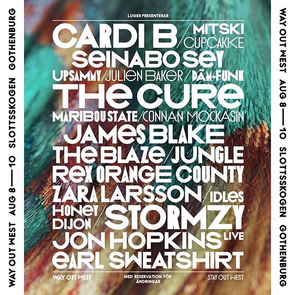 First names of @wayoutwestfestival 2019 #wow