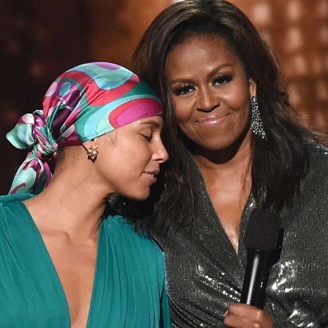 @michelleobama at Grammy Awards 2019 ️