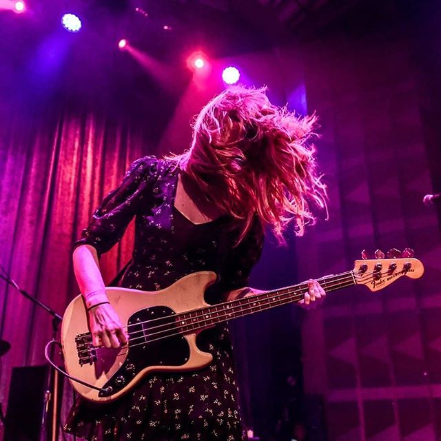 #viviangirls bassist #katygoodman last friday